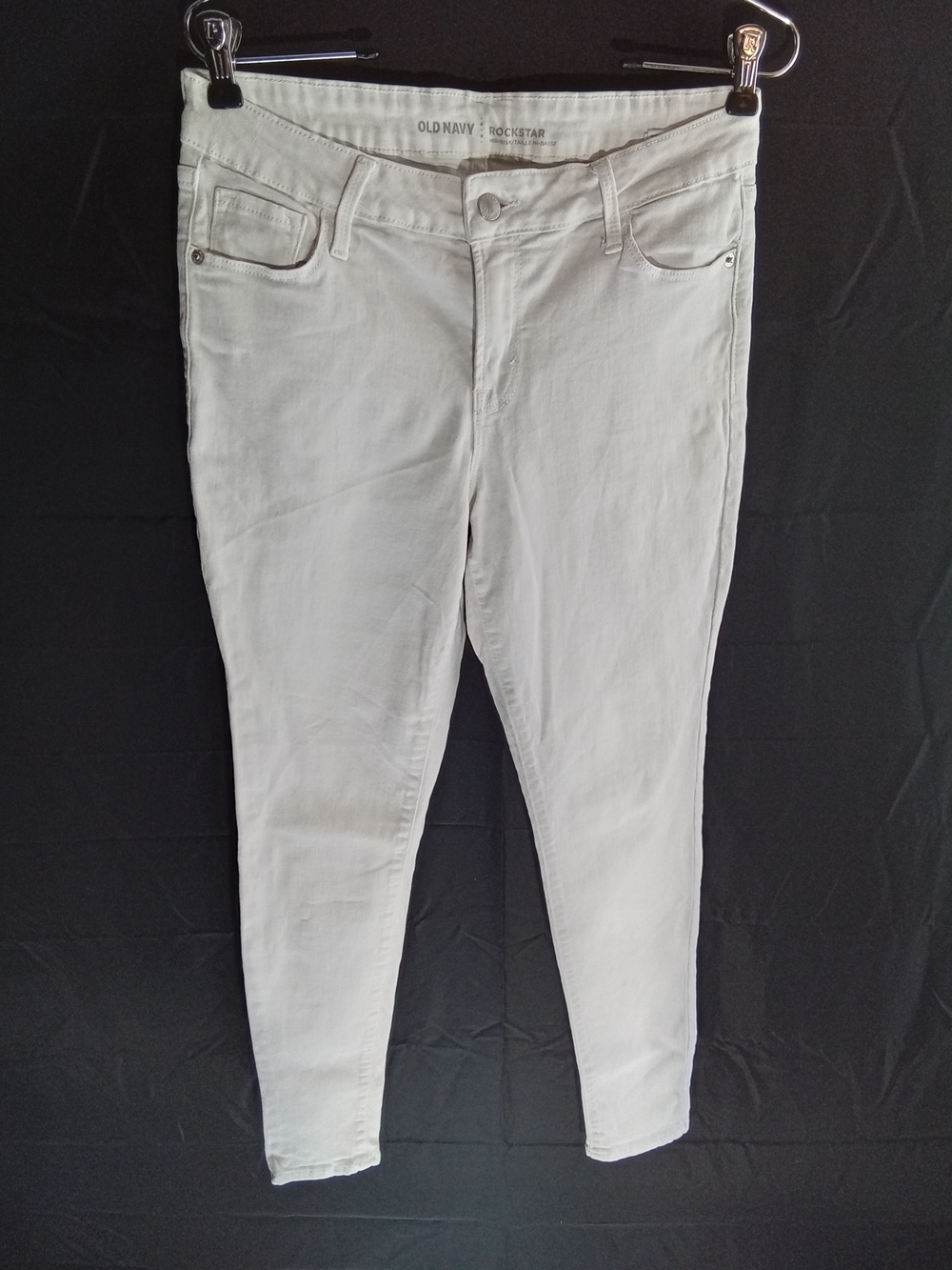 Old Navy White Rockstar Skinny Jeans Size‎ 6
